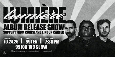 Lumière Album Release with Lindon Carter and Conch