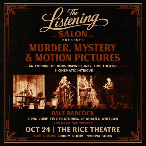The Listening Salon Presents: Murder, Mystery & Motion Pictures