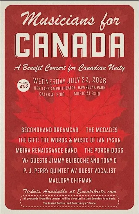 A Concert to Support Canadian Unity and Inner City Agencies