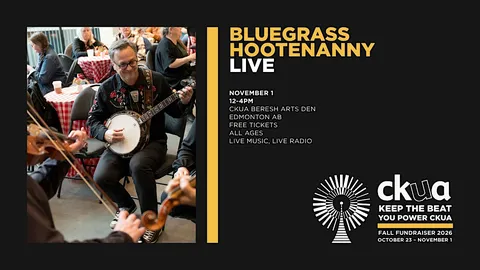 Bluegrass Hour Hootenanny LIVE with Darcy Whiteside and Amy van Keeken